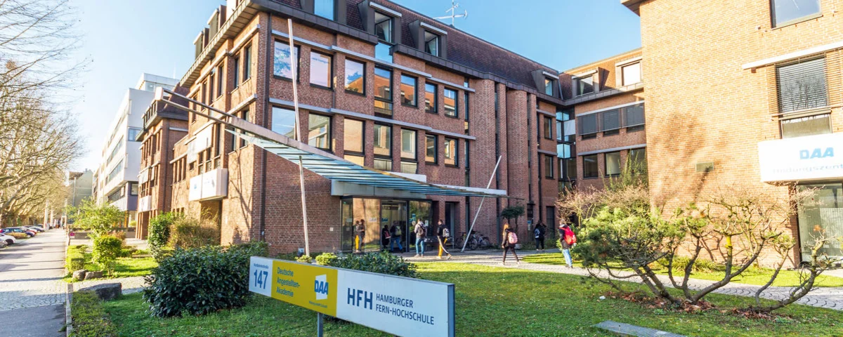 Das Gebäude der Beruflichen Schulen DAA in Stuttgart