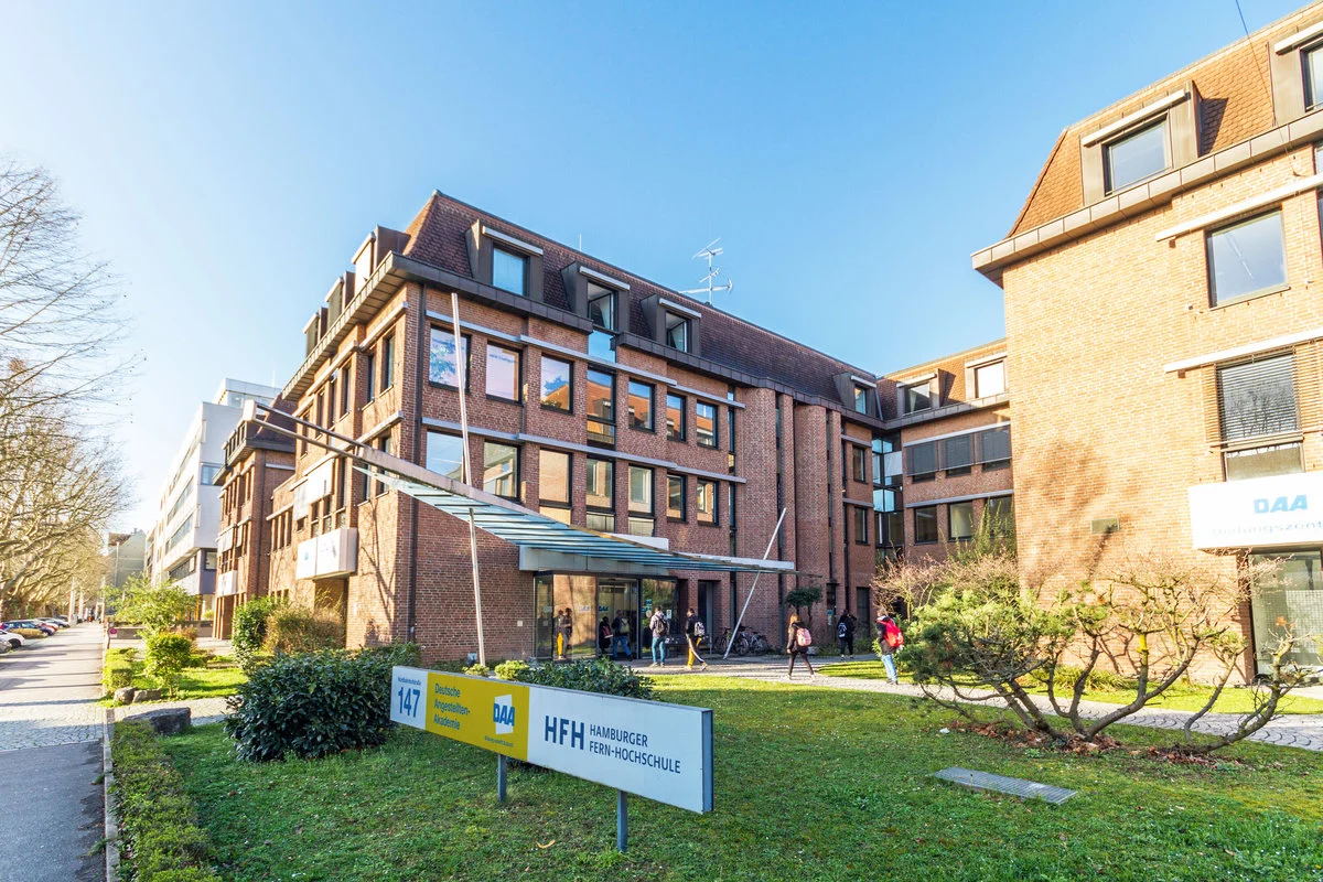 Das Gebäude der Fachschule für Sozialpädagogik in Stuttgart