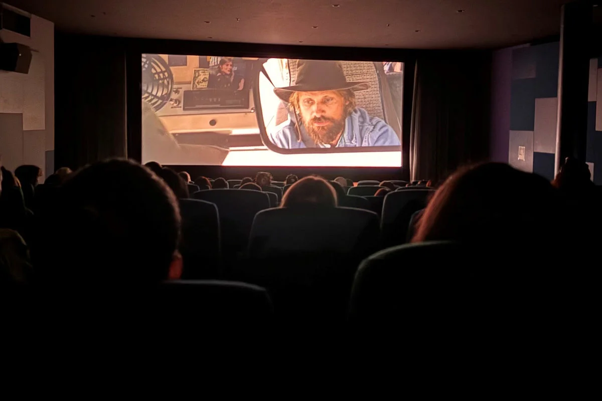 Kinosaal während des Films