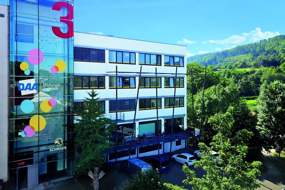 Das Gebäude der Pflegeschule Aalen
