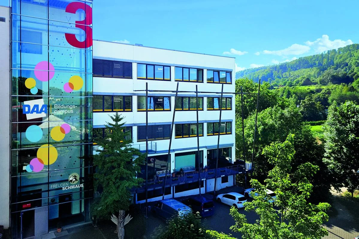 Das Gebäude der Pflegeschule Aalen